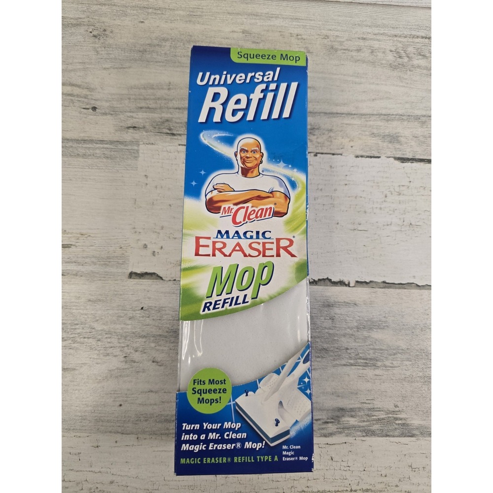 Mr Clean Magic Eraser Mop Refill Type A Universal Squeeze Mop Head Replacement